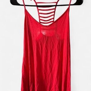 Forever 21 Red Strappy Back Camisole